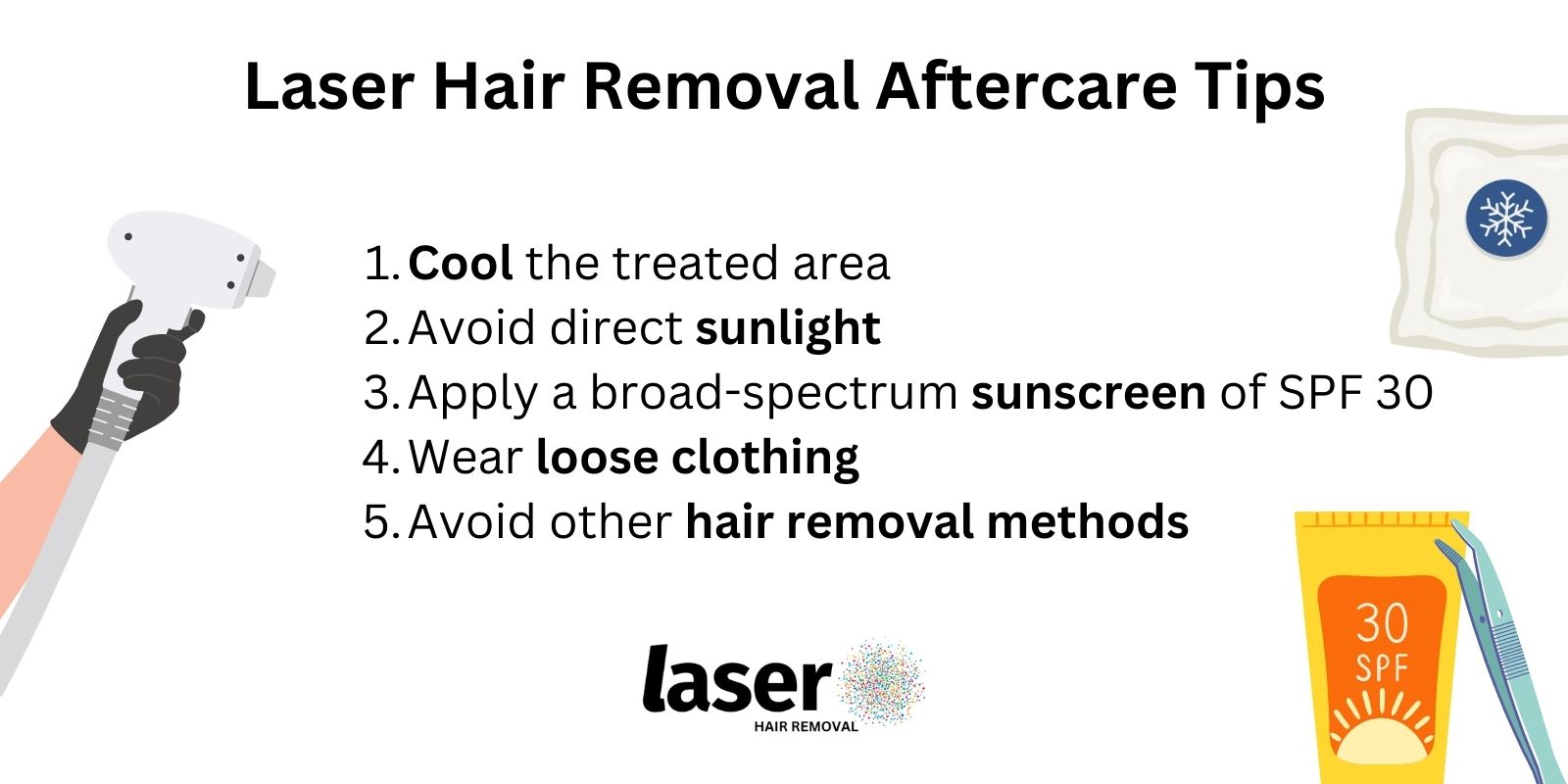 Laser Hair Removal Aftercare Tips