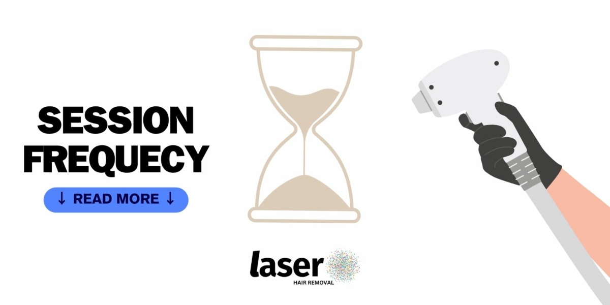 Laser hair removal session frequency